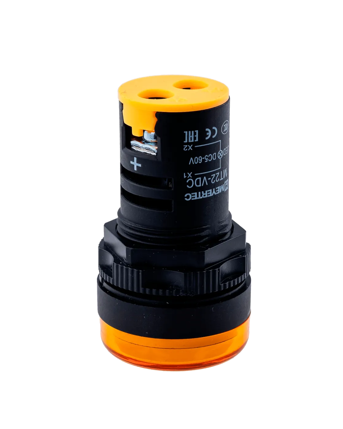 Индикатор напряжения, 5-60V DC, желтый