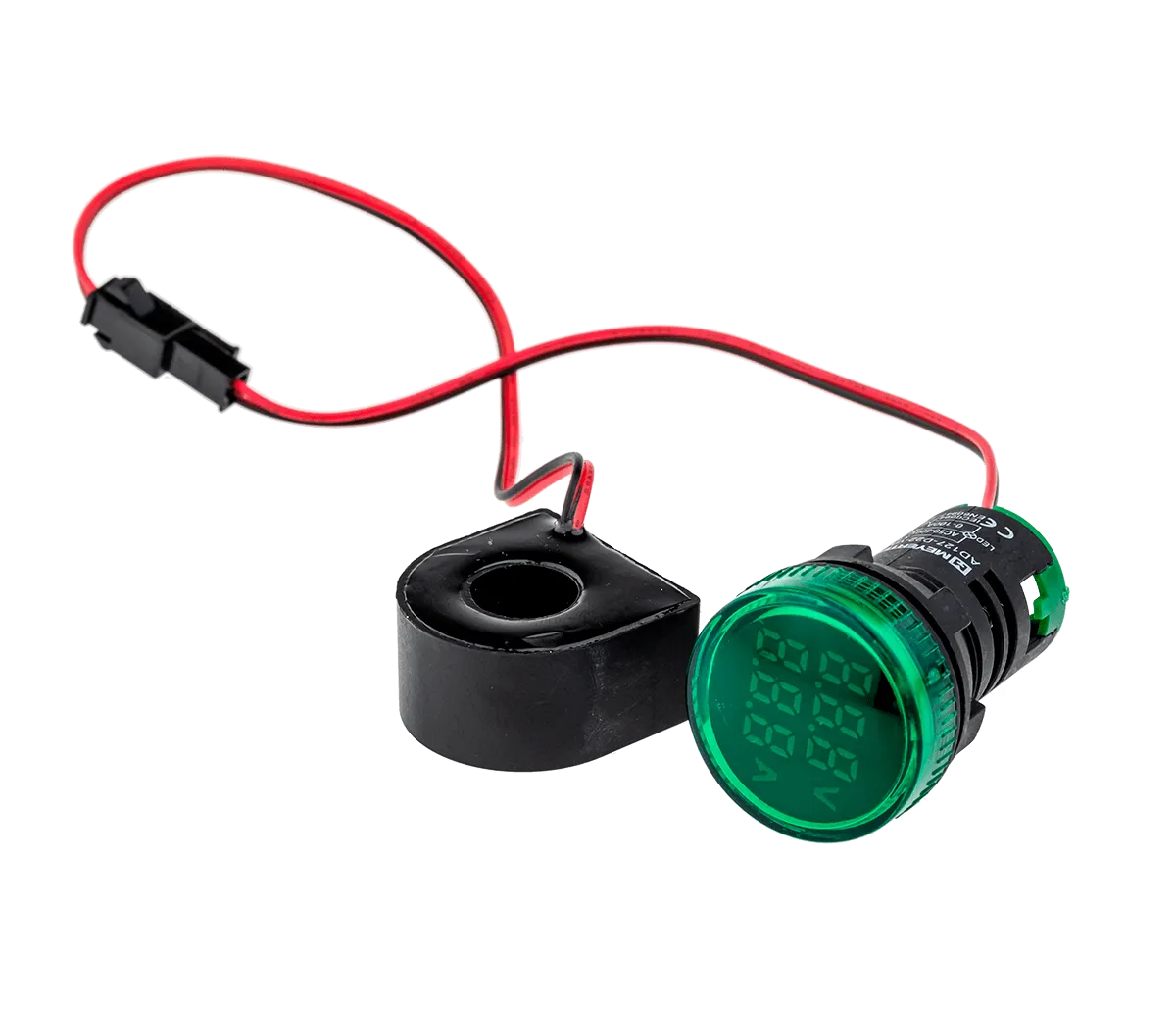 Индикатор тока и напряжения, зеленый