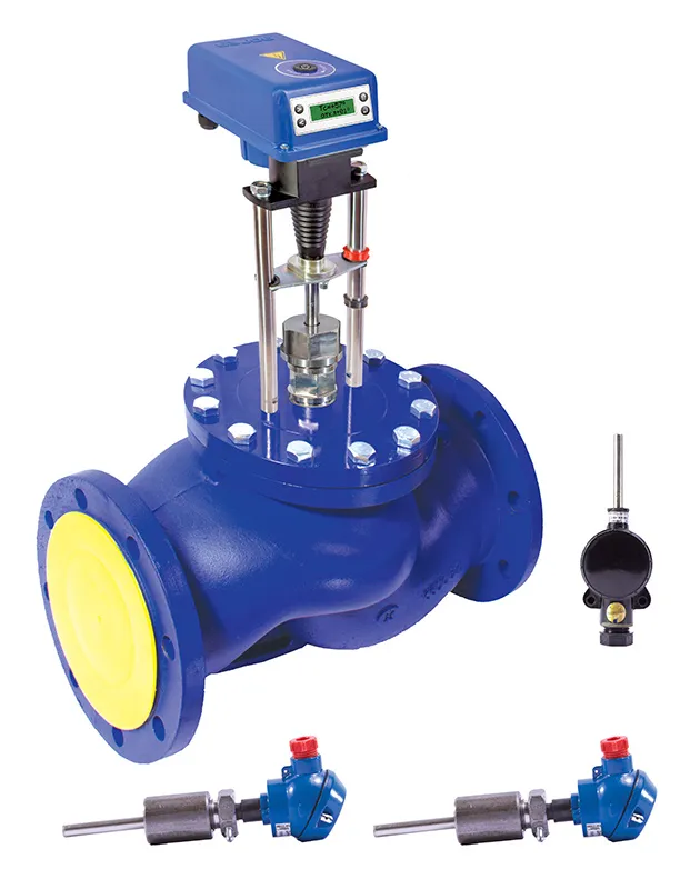 Клапаны регулирующие ВКРП (для пара)