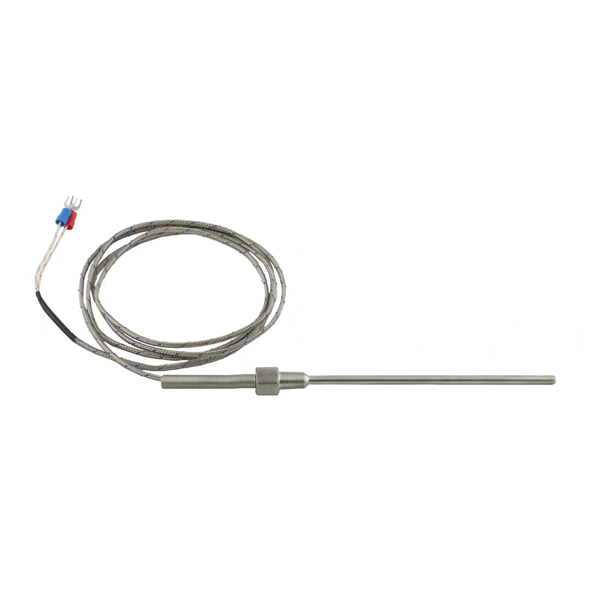 INNOCONT Датчик температуры с кабелем, диаметр 4,8мм длина 150мм, резьба 1/8", длина кабеля 1.5м TS-W-N-CA-4,8-150-1,5-1.8 исполнение N, спай CA, раб.часть TS-W-N-CA-4,8-150-1,5-1/8