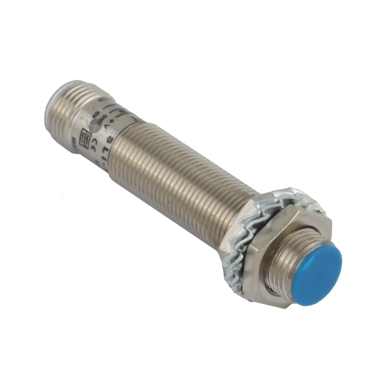 INNOCONT Индуктивный датчик, M12x1, L=61 мм, экранированный, зона срабатывания 2 мм, -25 +60 С, 12…24 VDC, IP67, выход: NPN NO, макс. ток 200 мА, разъем M12 SLI-12N2C