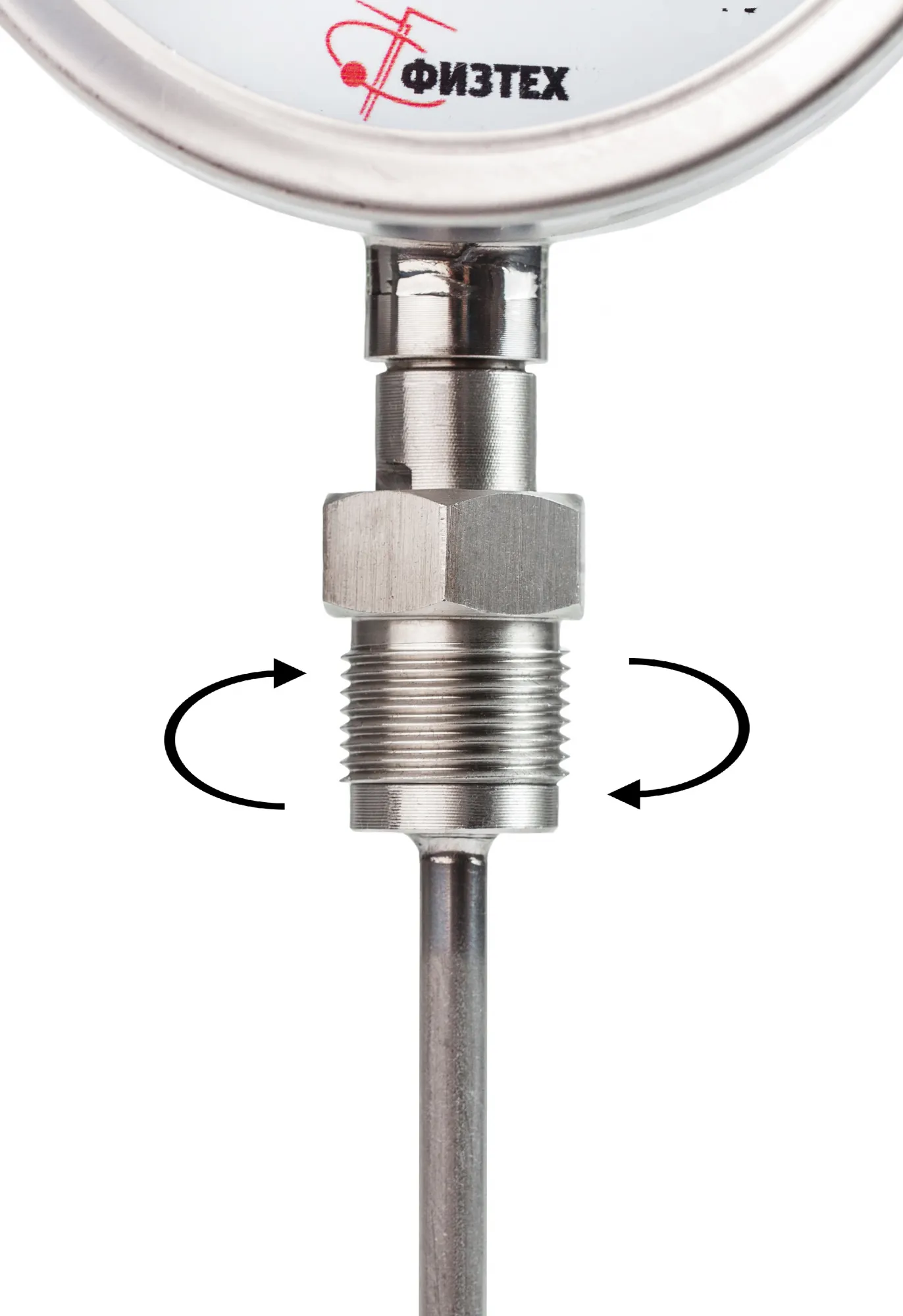 Термометры биметаллические коррозионностойкие ТБф-222 IP65 с возможностью гидрозаполнения (Диаметр: 100 мм, 160 мм)