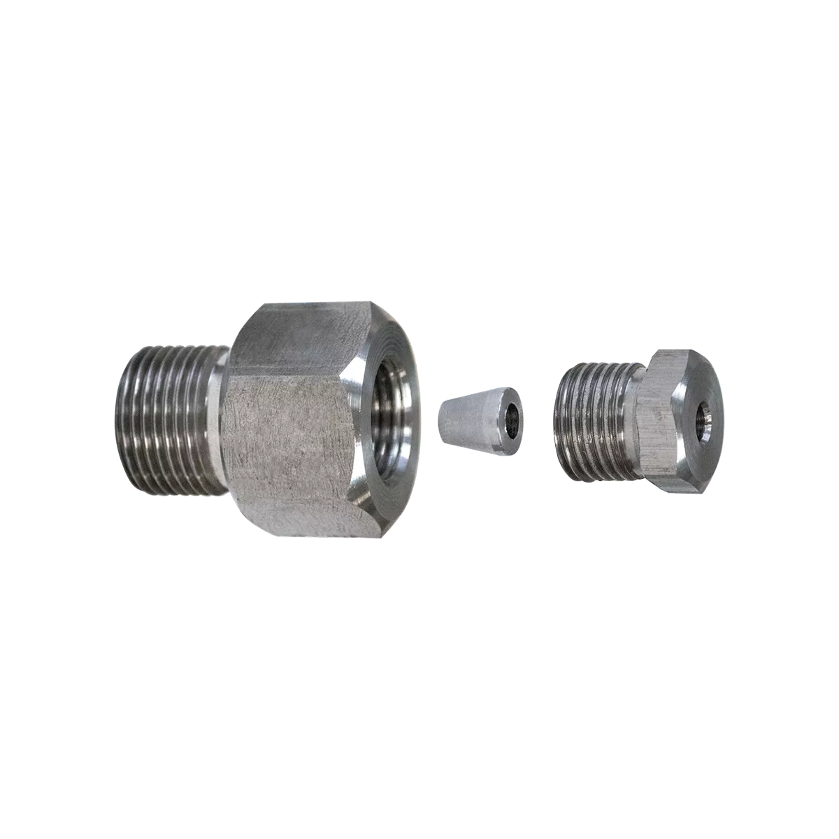 Штуцер врезной ШВ для фиксации глубины погружения датчика температуры