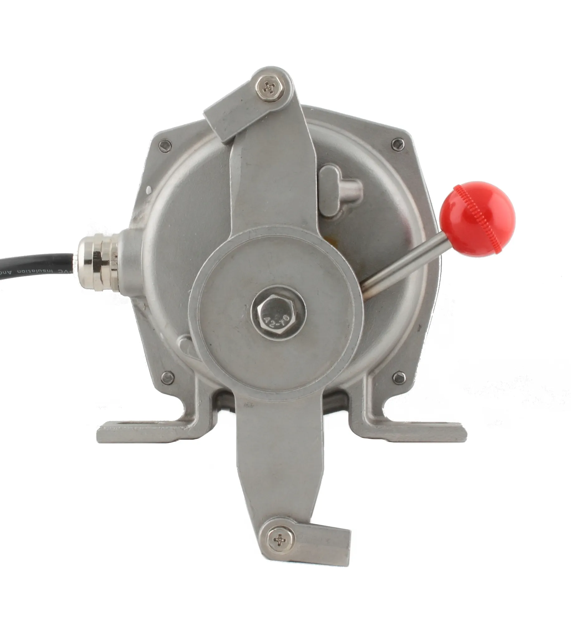 Датчик остановки конвейера в корпусе из нерж. стали, взрывозащ. ТР ТС 012/2011, -40...+60С, 250 VAC, 10 A, IP67, 2 релейных выхода