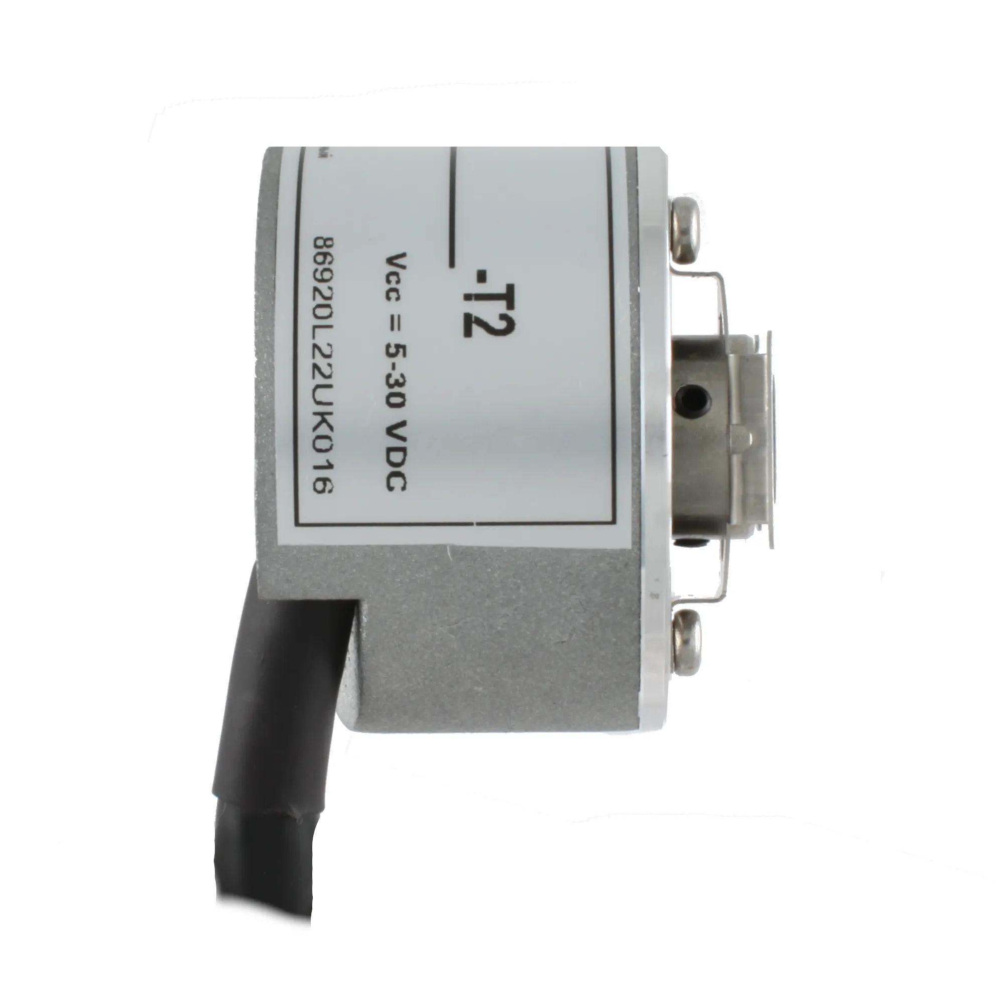 Инкрементальный программируемый энкодер D=40мм, полый вал 8мм, 3000 имп/об, 5…30VDC, выход TTL/HTL, IP54, -20…+85°C,