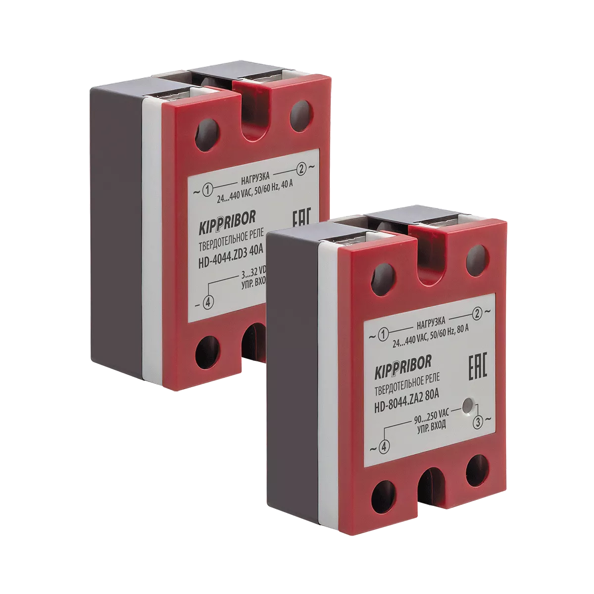 HD-xx44.ZD3 [M02] и HD-xx44.ZA2 [M02] твердотельные реле общепромышленные в стандартном корпусе