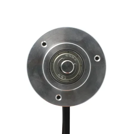 Инкрементальный энкодер D=50мм, выступающий вал 8мм, 1024 имп/об, 5VDC, выход TTL, IP54, -20…+80°C, аксиальный кабель 2м