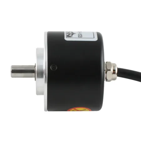 Инкрементальный энкодер D=40мм, выступающий вал 8мм, 360 имп/об, 5VDC, выход TTL, IP54, -20…+80°C, радиальный кабель 2м