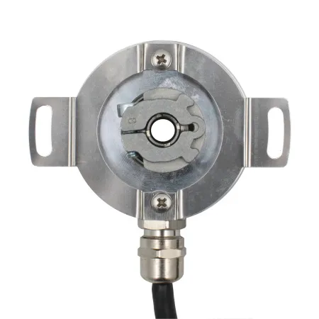 Инкрементальный программируемый энкодер D=50мм, полый вал 8мм, 3000 имп/об, 5…30VDC, выход TTL/HTL с инверсией, IP54