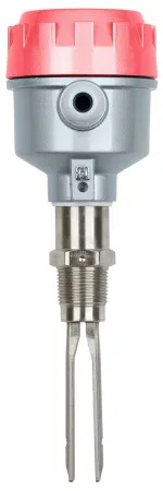 Вибрационный датчик предельного уровня жидкостей в алюм. корпусе, -30 +80 С, Pmax=20 bar, 220 VAC, IP 65, соединение- резьба 1" PT, нерж. сталь, удлинение 4000 мм, нерж. сталь, 2 релейных выхода