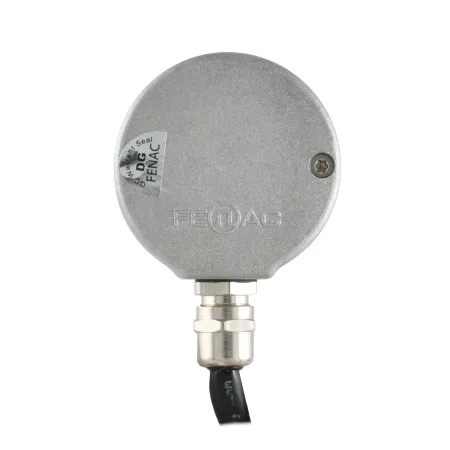 Инкрементальный программируемый энкодер D=50мм, выступающий вал 6мм, 3000 имп/об, сервофланец, 5…30VDC, выход TTL/HT