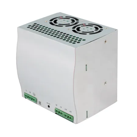 Источник питания INNOCONT на DIN-рейку, -10 +50С, IP20, вход: 220VAC, 4.5А, выход: 400W, 24VDC, 16.5A, типы защиты: КЗ, перегрузка, перенапряжение SB-D-400-24