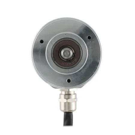 Инкрементальный программируемый энкодер D=50мм, выступающий вал 6мм, 3000 имп/об, сервофланец, 5…30VDC, выход TTL/HT