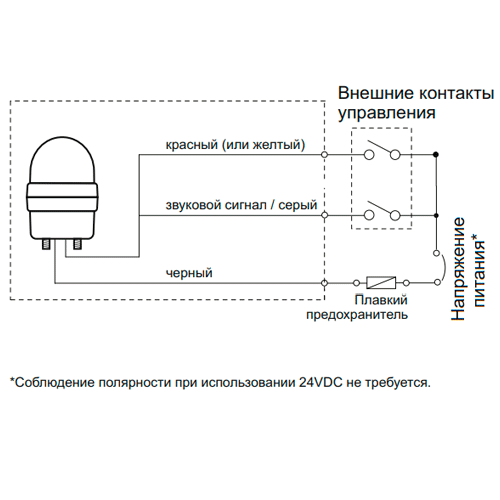 SL70B-220-R Светосигнальный маячок