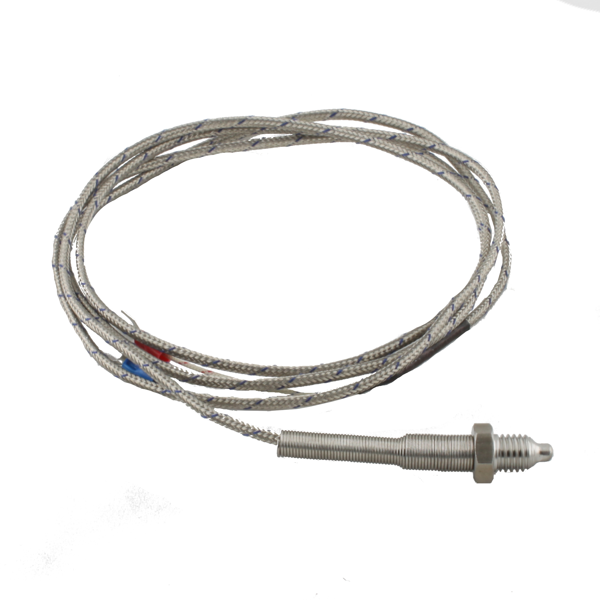 INNOCONT Датчик температуры с кабелем, исполнение V, спай CA, резьба М10x1,5, длина кабеля 3м TS-W-V-CA-3-M10x1,5